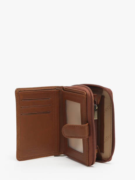 Portefeuille Leder Katana Bruin marina 753052 ander zicht 1